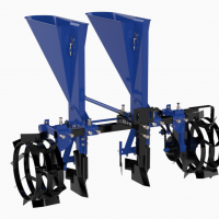 Сажалка для чеснока прицепная СЧ-2 к мотоблоку