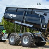 Прицеп тракторный самосвальный герметичный MetalFach Т-935