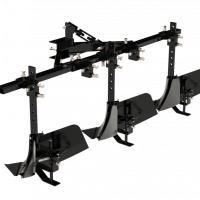 Тройной окучник для минитрактора