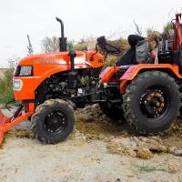 Миниэкскаватор на базе трактора УРАЛЕЦ