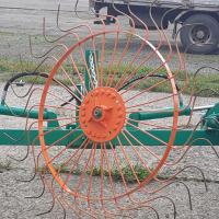 Грабли-ворошилки валкообразователи на трактор ГВВ-9 (спицы 7 мм) с двумя г/цилиндрами