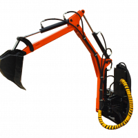 Миниэкскаватор на базе трактора УРАЛЕЦ