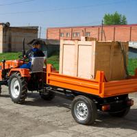 Полуприцеп тракторный самосвальный П-03М 1,0т