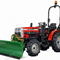 Отвал 1,6 м для минитрактора Mitsubishi VST серии Classic (гидроцилиндр + гидрораспределитель + гидрошланги в комплекте)