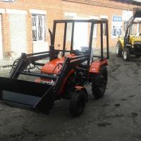 КУН на Уралец с дополнительным насосом и гидробаком челюстной для минитракторов Уралец