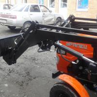 КУН на Уралец с дополнительным насосом и гидробаком челюстной для минитракторов Уралец