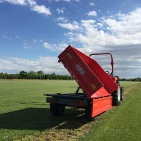 Прицеп с трехсторонним опрокидыванием, г/п 2000 кг