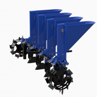 Сажалка для чеснока прицепная СЧ-4 к минитрактору