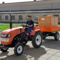 Полуприцеп тракторный самосвальный П-03М 1,0т