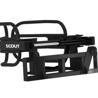 Захват (кантователь) тюков сена под еврорамку