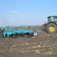 Культиватор стерневой средний полуприцепной складной КСС-7800 М2 "Олимп" тандемный каток