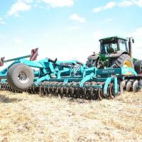 Лущильник дисковый тяжелый полуприцепной складной М-5000ПС М "Мастер" тандемный каток (Диск гладкий)