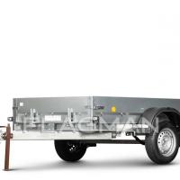 Прицеп Flagman | Флагман ПТТ — 0,5-0,7 с ПТС к мини-трактору (универсальный)