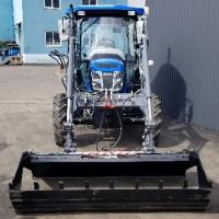 Фронтальный погрузчик быстросьемный на Solis 50 с джойстиком