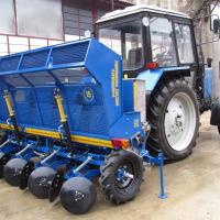 КСМ-4H, сажалка навесная четырехрядная с внесением мин.удобрений