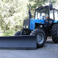 Отвал коммунальный КО-2/2А гидравлический/механический поворот