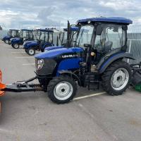 КОММУНАЛЬНЫЙ ТРАКТОР LOVOL TВ504 в комплекте с отвалом и щеткой