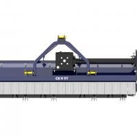 Мульчер (измельчитель) навесной СКАУТ SCQ-180 с катком
