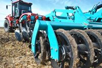 Борона дисковая мульчирующая полуприцепная складная Д-880ПС М2 "Доминанта" прутковый каток