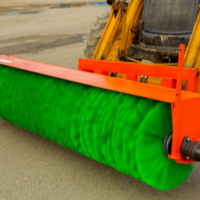 Щетка дорожная 2500 (вместо ковша)