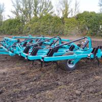 Культиватор стерневой тяжелый полуприцепной складной КСТ-11700 М "Кедр" пружинная борона