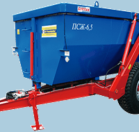 Полуприцеп тракторный самосвальный для жидких фракций ПТСЖ-6,5