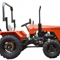 Комплект: Минитрактор Уралец-2204 (4×4) и КУН на Уралец с кабиным каркасом доп. Насосом и гидробаком ЧЕЛЮСТИ