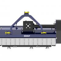 Мульчер (измельчитель) навесной СКАУТ SCQ-125 с катком