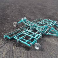 Культиватор стерневой средний полуприцепной складной КСС-9000 М2 "Олимп" тандемный каток