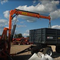 Манипулятор МТ-2Т на трактор МТЗ