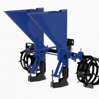 Сажалка для чеснока прицепная СЧ-2 к мотоблоку