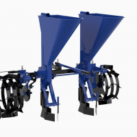 Сажалка для чеснока прицепная СЧ-2 к мотоблоку