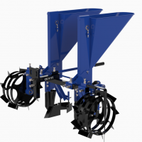 Сажалка для чеснока прицепная СЧ-2 к мотоблоку