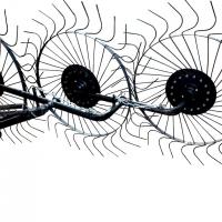 Грабли ворошильные PL-3600 для трактора, три кольца сгребания