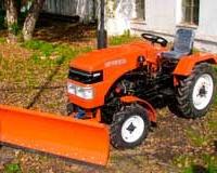 Отвал передненавесной на минитрактор Уралец