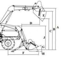 Фронтальный погрузчик BL05 (30 л.с.)