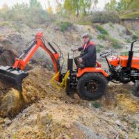 Миниэкскаватор на базе трактора УРАЛЕЦ