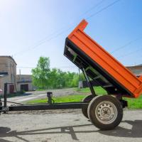 Полуприцеп тракторный самосвальный П-03М 1,0т