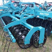 Лущильник дисковый тяжелый полуприцепной складной М-7000ПС М "Мастер" тандемный каток (Диск гладкий)