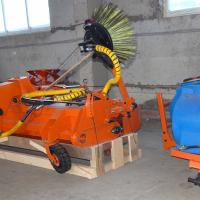 Щетка c бункером ЩФС 2.0 Г (ГУ) система орошения на 500 л