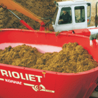 Смеситель-кормораздатчик Trioliet Solomix 2 12VLS