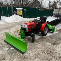 Отвал 1,6 м для минитрактора Mitsubishi VST серии Classic (гидроцилиндр + гидрораспределитель + гидрошланги в комплекте)