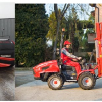 Паллетный погрузчик задний