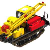 САМОХОДНАЯ УСТАНОВКА РАЗВЕДОЧНОГО БУРЕНИЯ СУРБ-АЛМ(С ГЛУБИНОЙ БУРЕНИЯ ДО 300 МЕТРОВ)