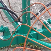 Грабли-ворошилки валкообразователи на трактор ГВВ-9 (спицы 7 мм) с двумя г/цилиндрами