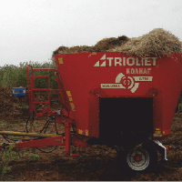 Смеситель-кормораздатчик Trioliet Solomix 1 7ZK