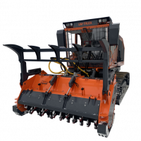 Вездеход UM-Truck ET-400 с мульчером UM-Forest 220 Н