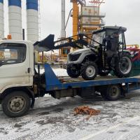 Трактор СКАУТ ТЕ-504С с погрузчиком и щёткой