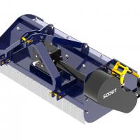 Мульчер (измельчитель) навесной СКАУТ SCQ-125 с катком