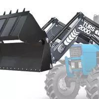 Ковш челюстной 2м, 0,6м3 к TURS-2000-14